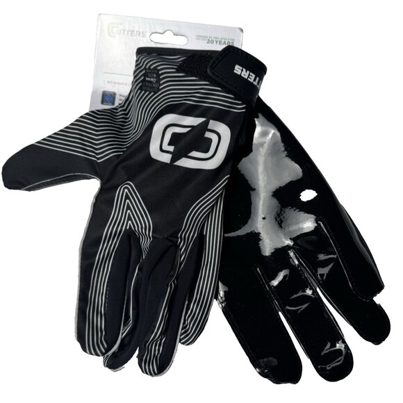 Cutters Football Adult L /XL Epic Receiver Gloves Sticky Grip Athletic - Picture 2 of 6